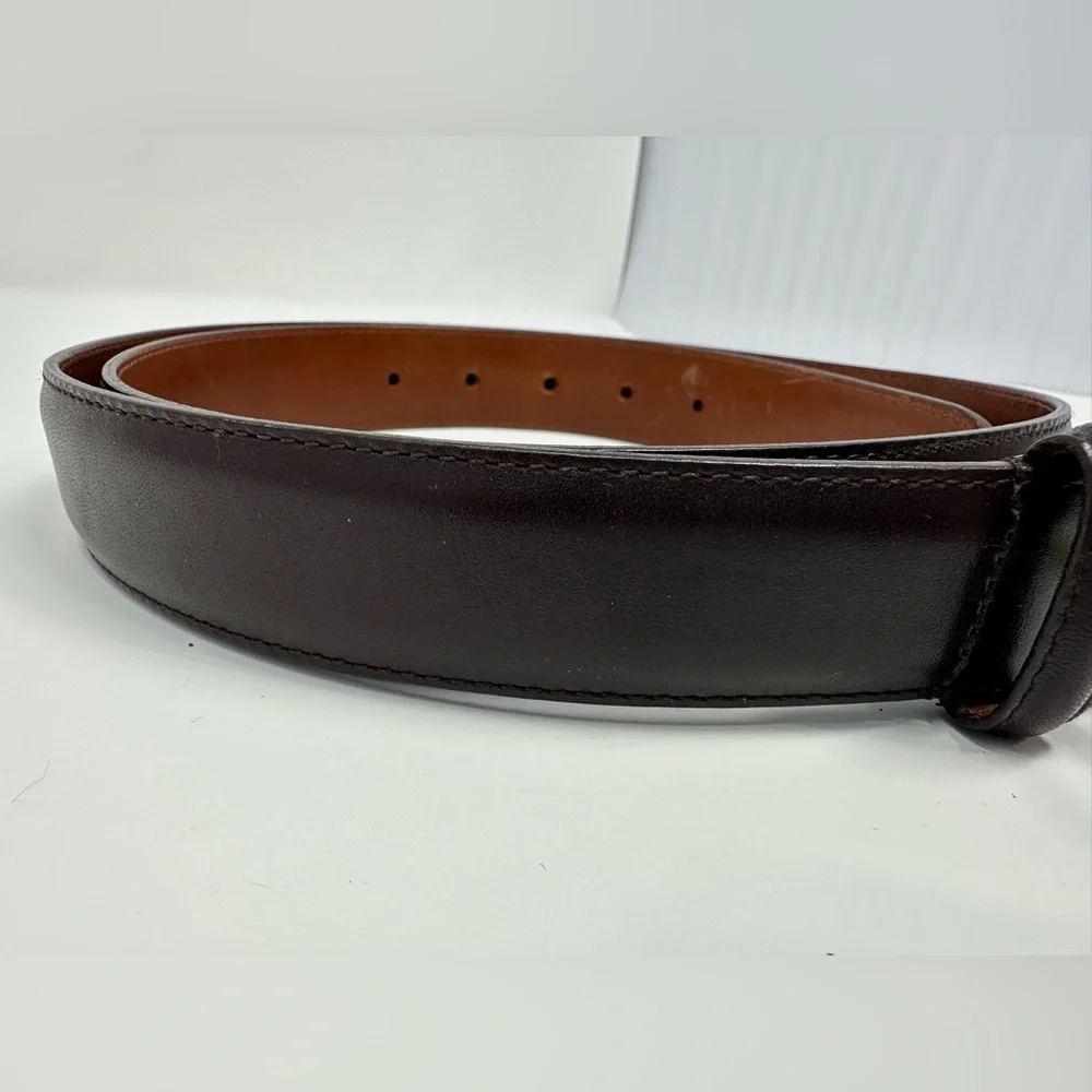Coach Mahogany Brown‎ Leather Belt 5950 Costa Rica 36”